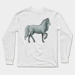 Horse - Paso Fino - Dapple Gray Long Sleeve T-Shirt